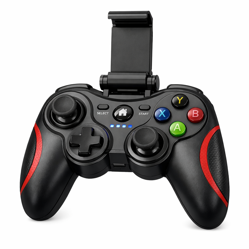 Wireless Controller Gaming Gamepad Joystick for (Android Phone PC TV)