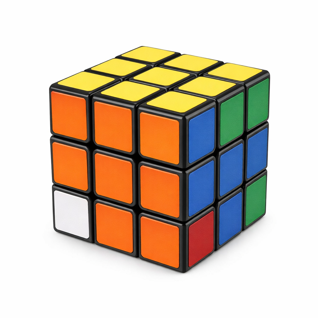 Puzzle Game Ribiks Cube - Multicolor