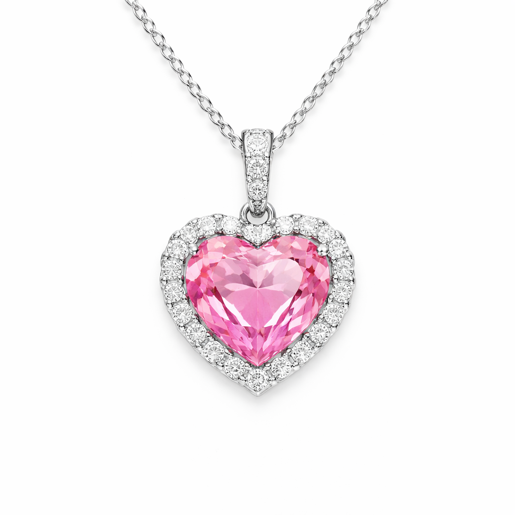 HarmonyHeart Gem Necklace